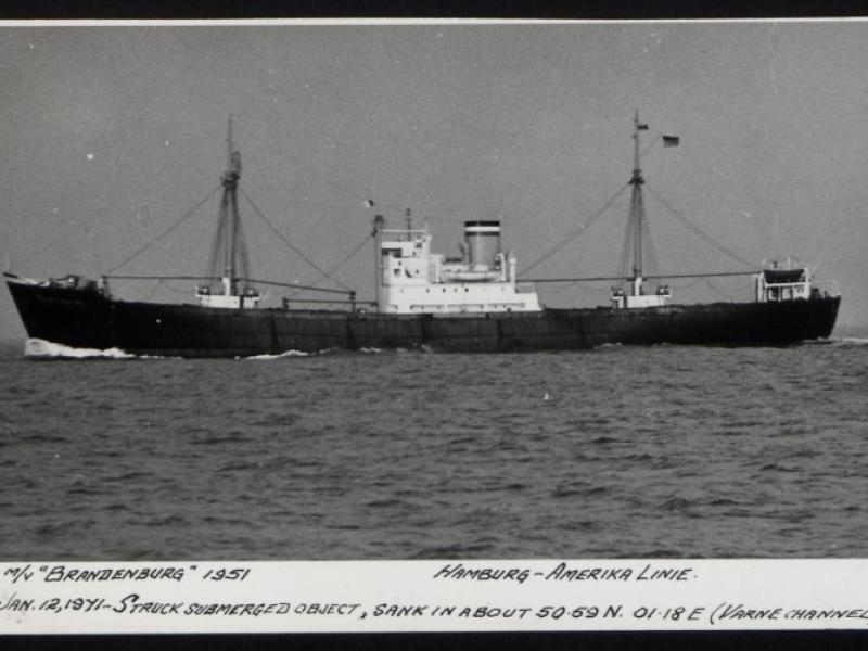 Photograph Of Brandenburg Hamburg Amerika Line National Museums