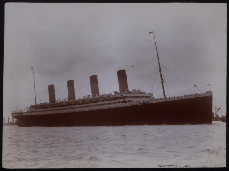 Photograph Of Olympic White Star Line National Museums Liverpool