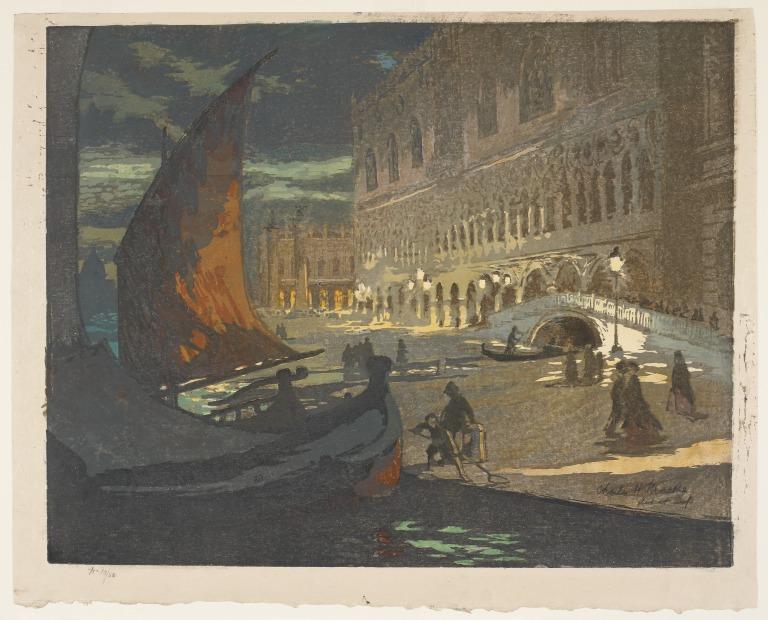 The Ducal Palace, Venice card