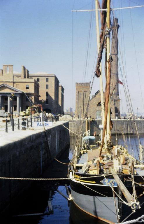 Photograph of Canning Dock card