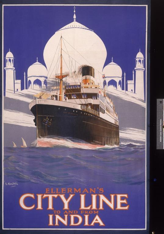 Ellerman’s City Line ‘To and from India’ card