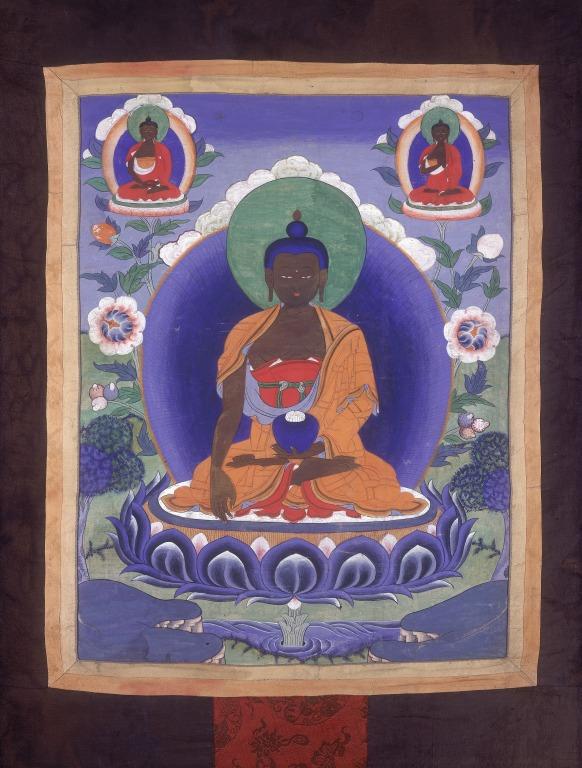 Thangka of the Historical Buddha card