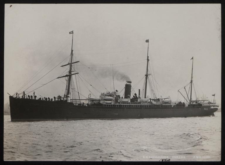 Photograph of Cephalonia, Cunard Line card