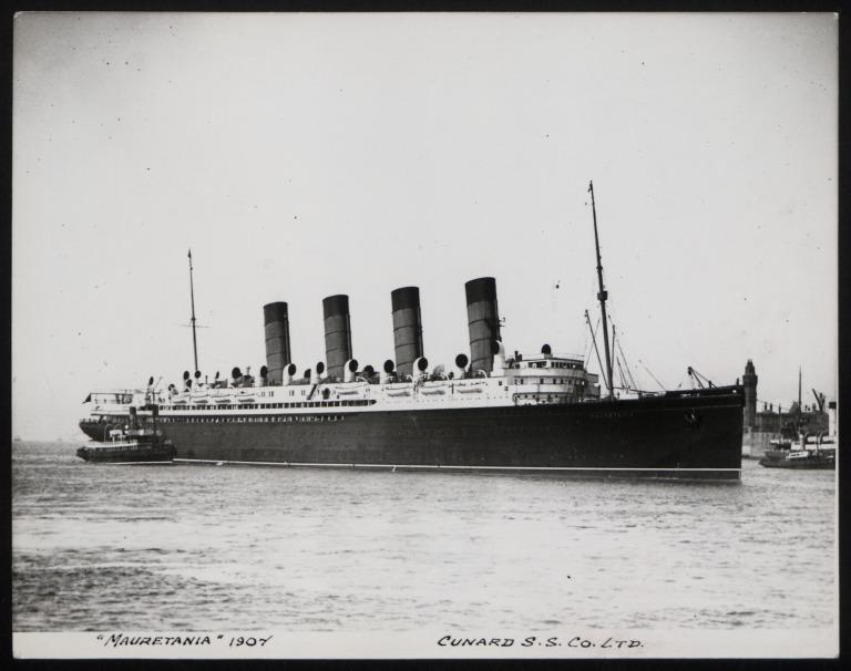 Photograph of Mauretania, Cunard Line | National Museums Liverpool