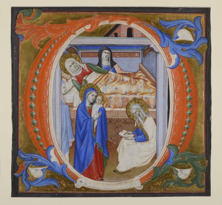 The Birth of St. John the Baptist card