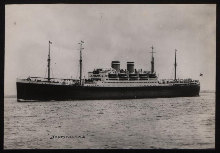 Photograph Of Deutschland, Hamburg Amerika Line | National Museums ...