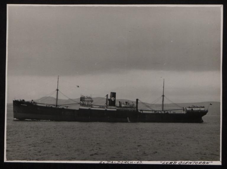 Photograph of Lord Glentoran (ex Daldorch), Ulster Steamship Company ...