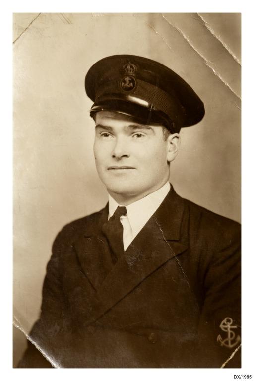 Seafarers career papers for James Fairclough, cook, b.1913. card