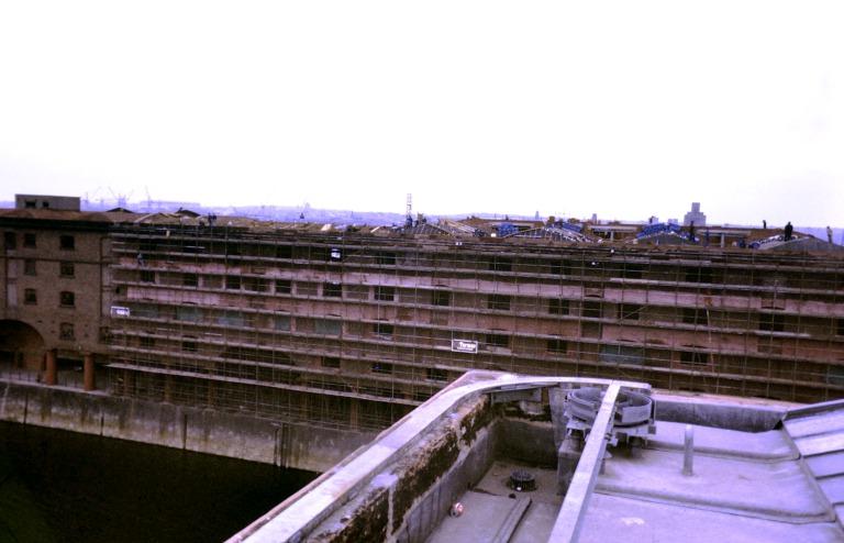 Photograph of Albert Dock, Block C card