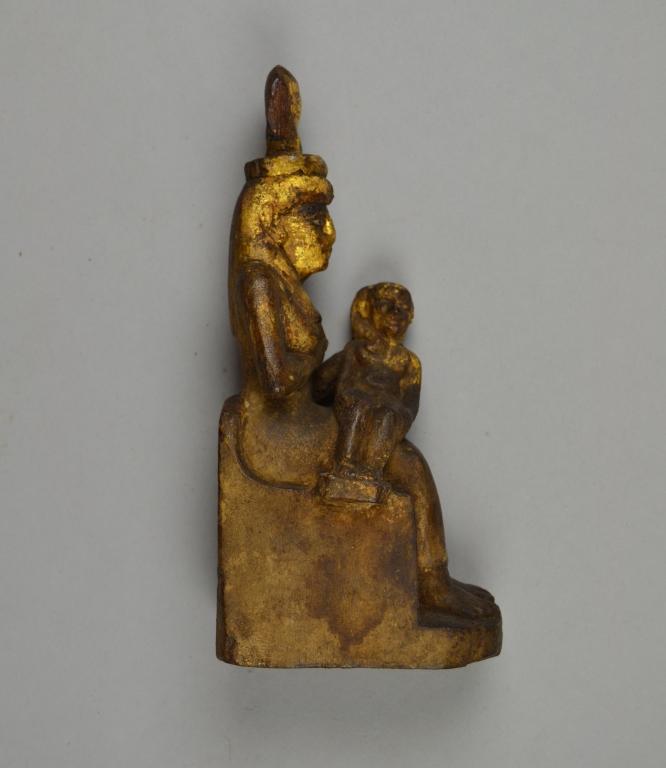 Figure of Isis with Horus the Child card