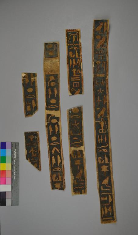 Inscribed Strip of Papyrus card