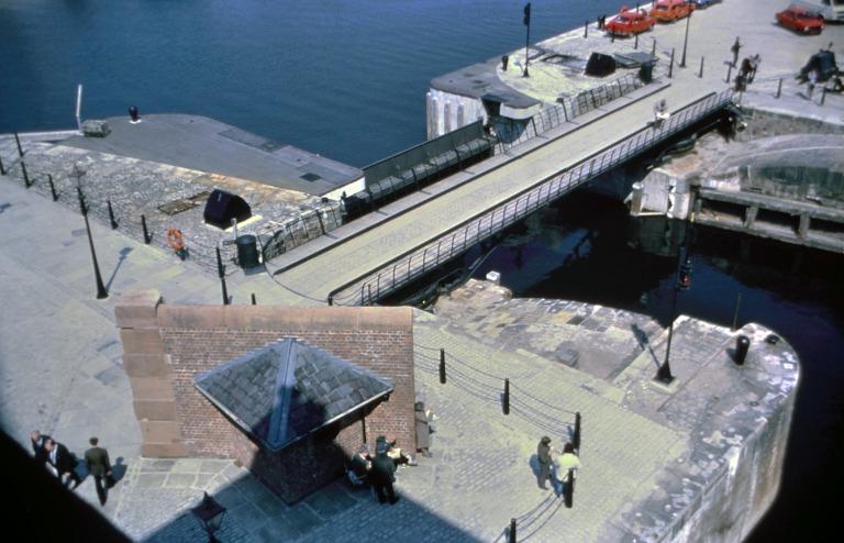 Photograph of Canning half-tide/Albert Dock passage card