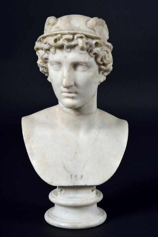 Bust of Hermes card
