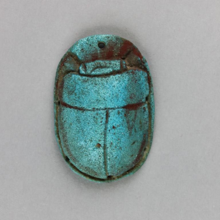 Funerary Scarab card