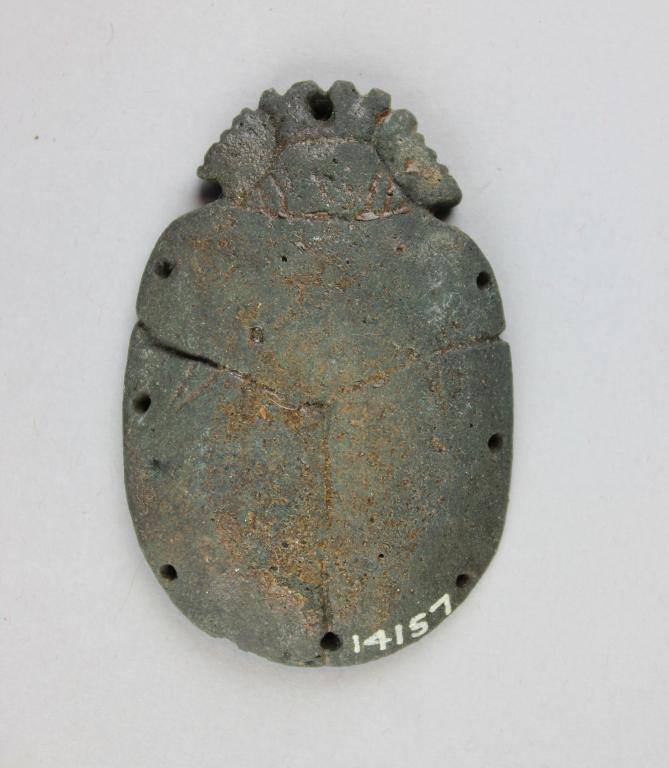 Funerary Scarab card