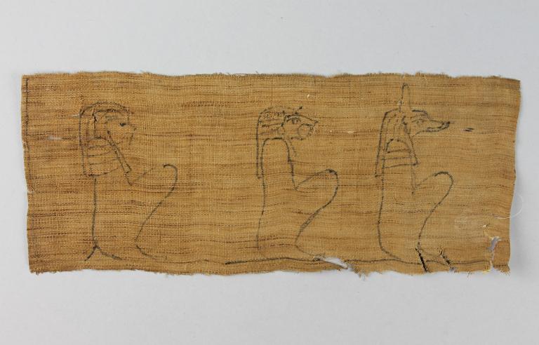 Inscribed Mummy Bandage card