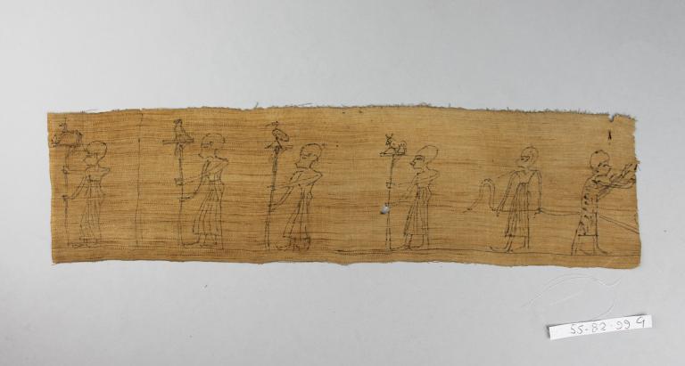 Inscribed Mummy Bandage card