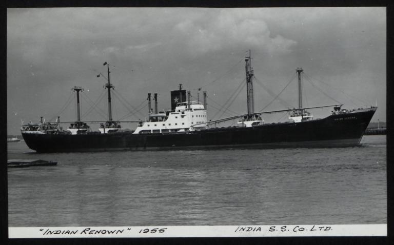 Photograph of Indian Renown, India Steamship Company | National Museums ...