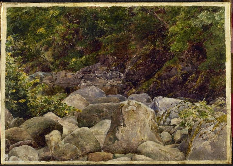 The Baa Lamb: View on a Tributary of the River Duddon card