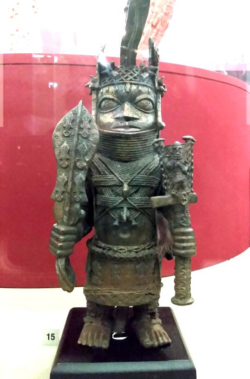 Commemorative Altar Figure of an Oba card