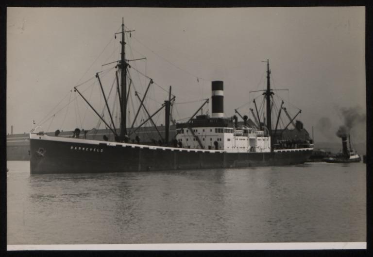 Photograph of Barneveld, Koninklijke Nederlandsche Stoomboot Maatschappij card