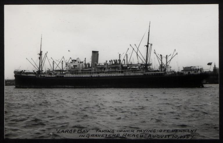 Photograph of Largs Bay, George Thompson and Co card