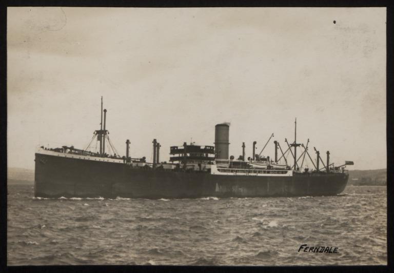 Photograph of Ferndale, George Thompson and Co card