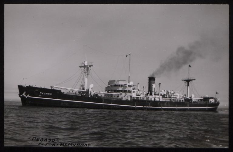 Photograph of Pegaso (Fort McMurray) card
