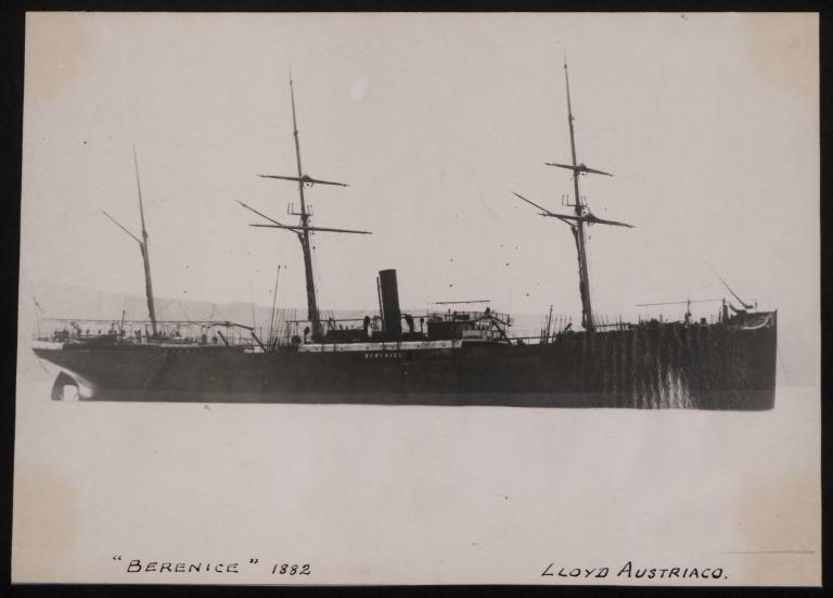 Photograph of Berenice (urano), Lloyd Austriaco card