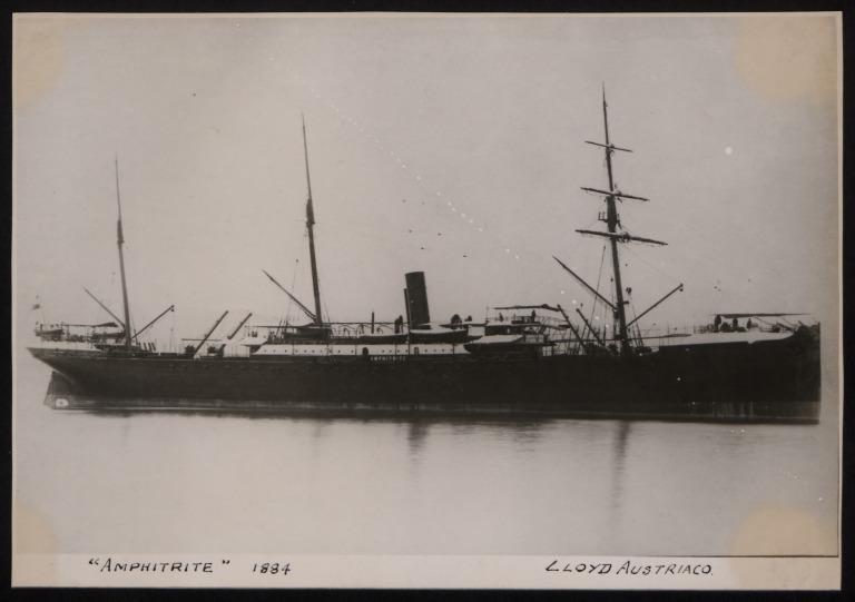 Photograph of Amphitrite (Dedenne - 1926), Lloyd Austriaco card
