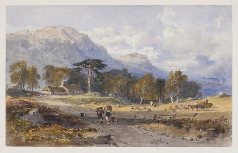 Autumn in the Highlands card