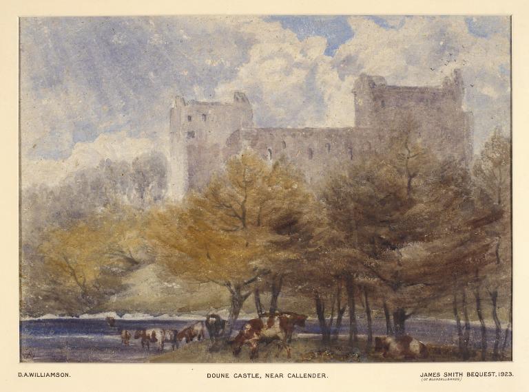 Doune Castle, Near Callender card