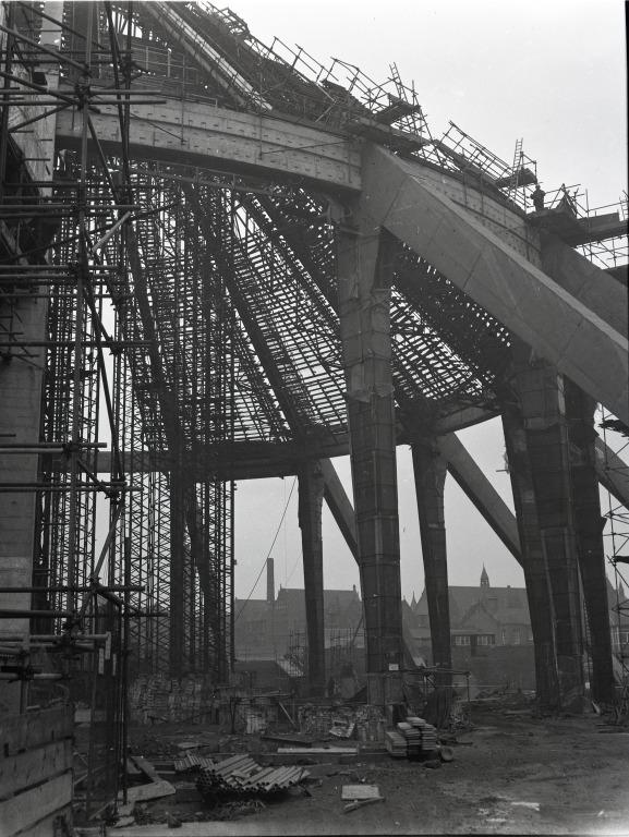 Construction of the Liverpool Metropolitan Cathedral | National Museums ...