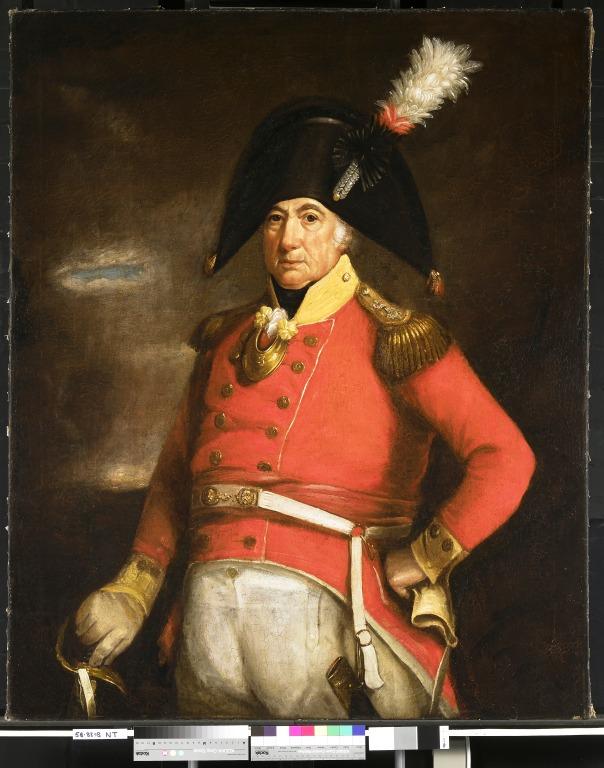 Painting; Portrait; Colonel A.S. DePeyster card