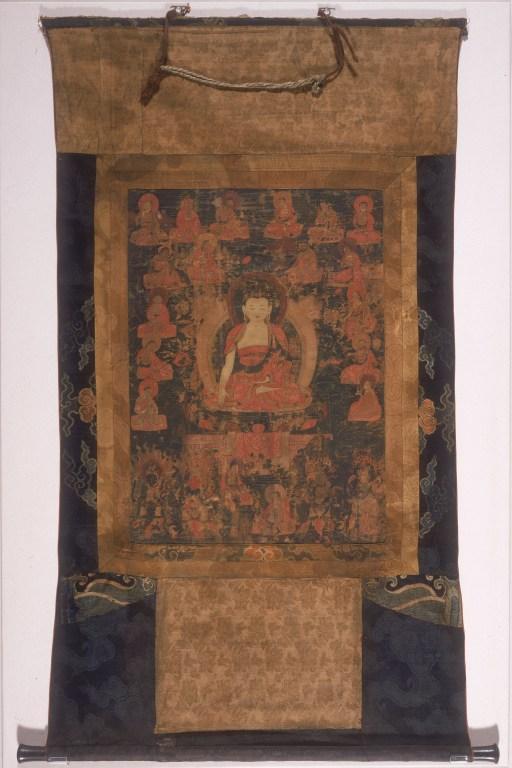 Thangka of the Historical Buddha card