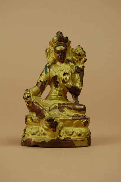 Religious Figure / Green Tara card
