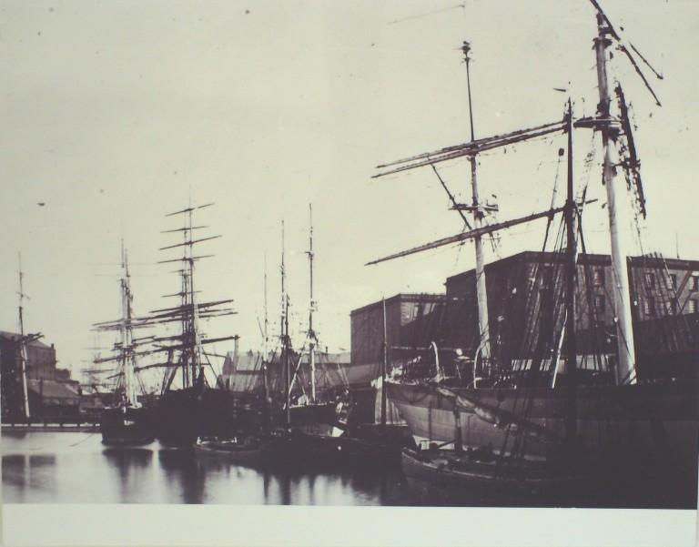 Photograph of Salthouse Dock card