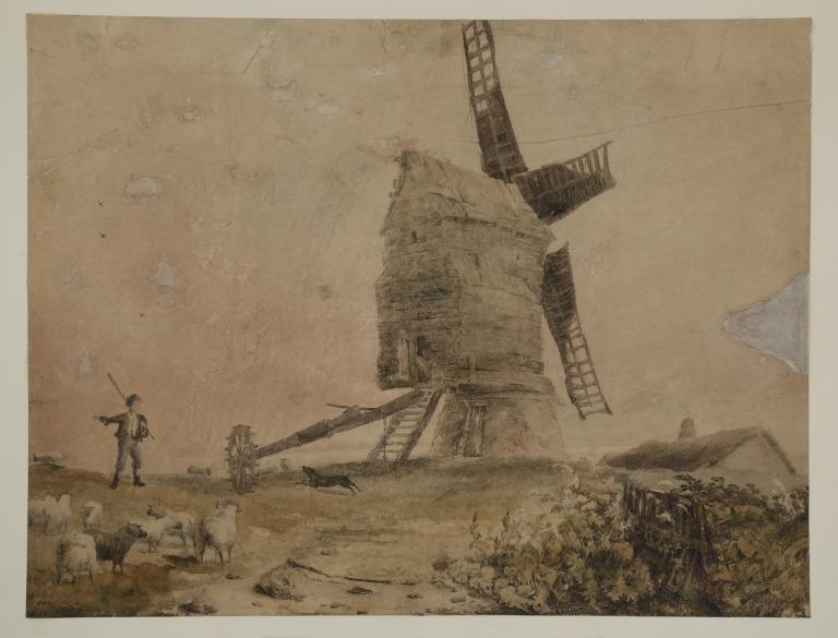 Old Mill at Bootle card