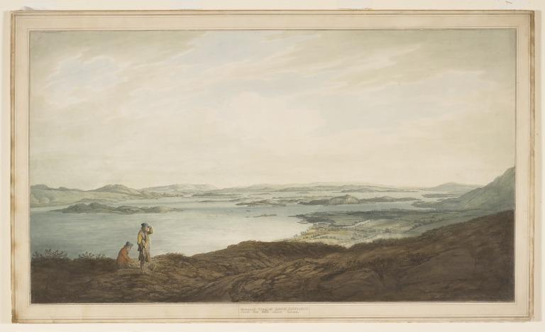 General View of Loch Lomond from the Hills above Luss card