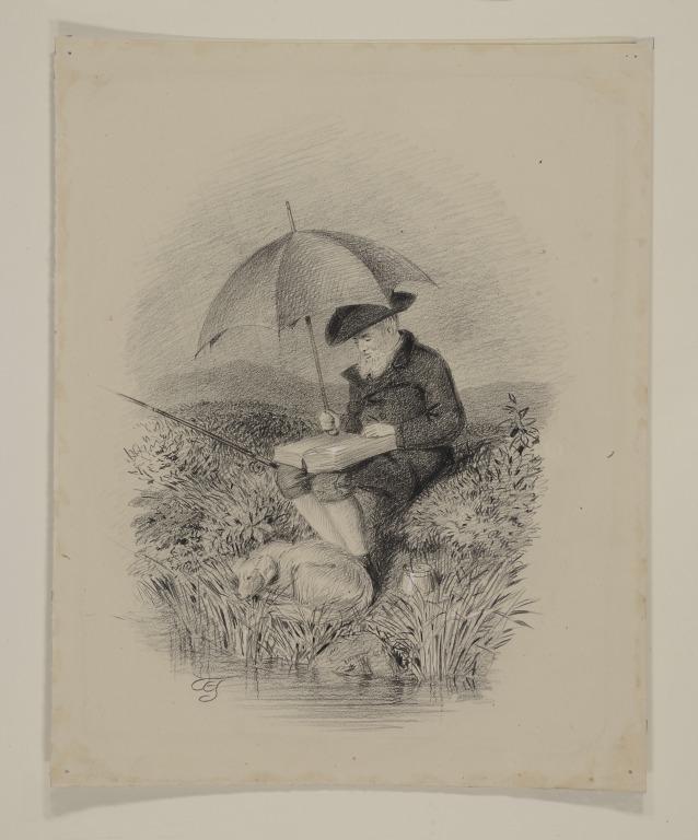 An Enthusiastic Fisherman card