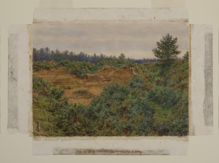 Sandpit Near Abinger, Surrey card