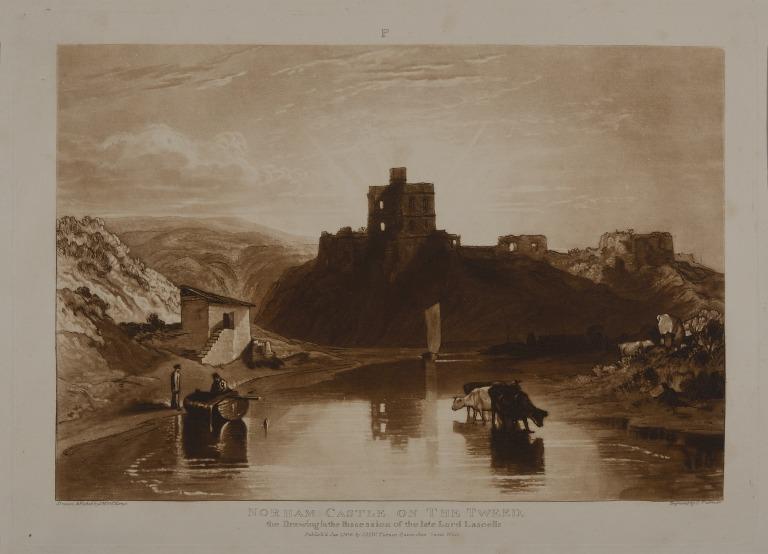 Norham Castle on the Tweed card