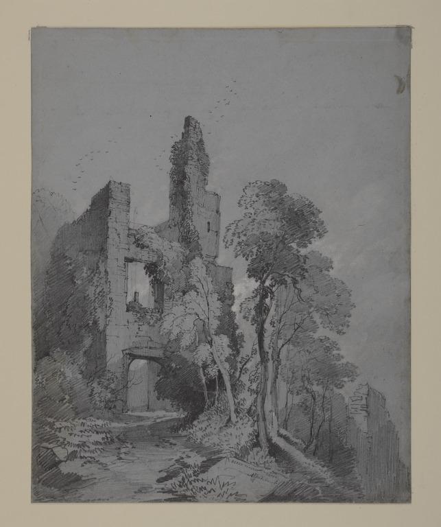 Berry Pomeroy Castle, Devon card