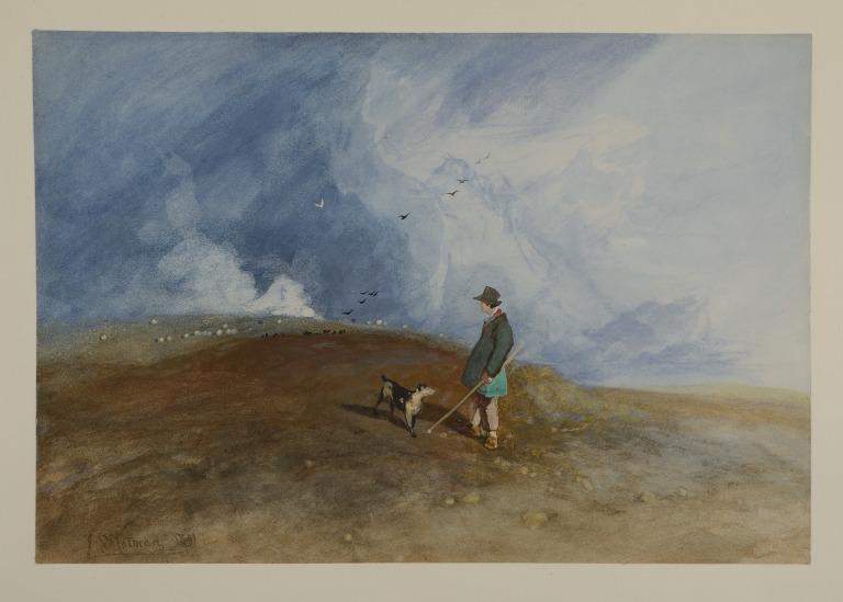 The Shepherd on the Hill card
