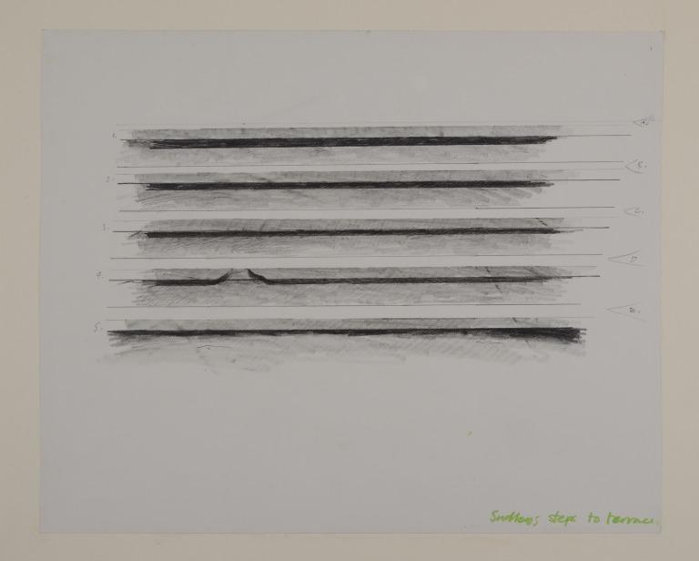 Working Drawing for 'Sudley' - Sudley's Steps to Terrace card