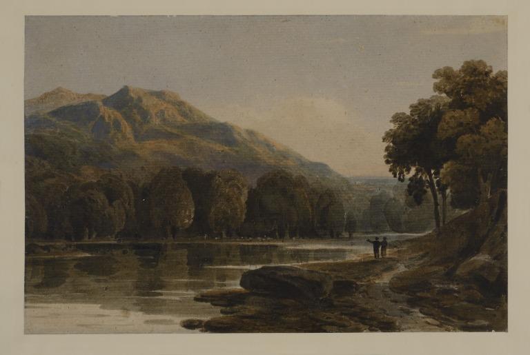 River Scene, Wales card