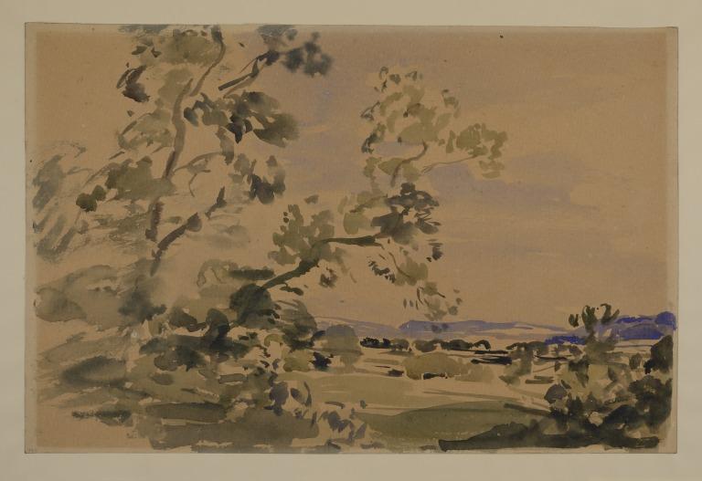 Landscape Near Ludlow card