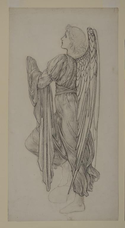 Study of an Angel card