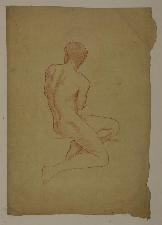 Male Nude Study card