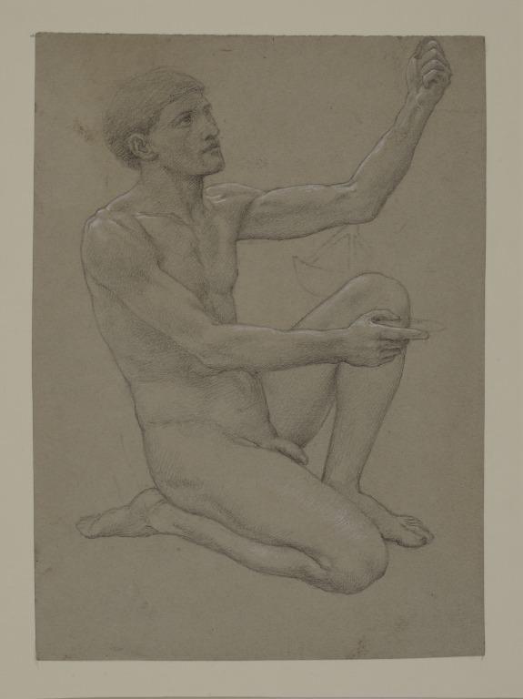 Male Nude Study card